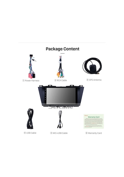 Mazda 5 2011+ Multimedya Navigasyon Usb Kamera Carplayer