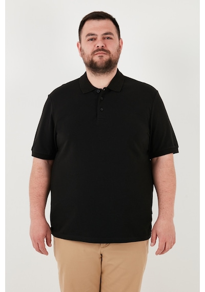 Buratti Erkek Polo Yaka T Shirt 5902127b Siyah Siyah