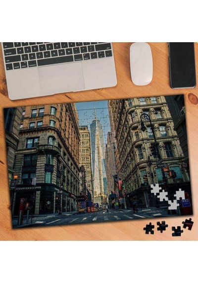 New York City Street 240 Parça Puzzle Yapboz-336594