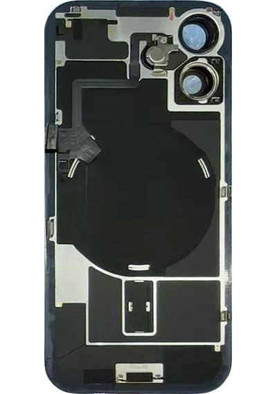 Teknonet Apple Uyumlu iPhone 17 Kamera Camlı Batarya Kapağı + Magsafe Flex - Mor Mor