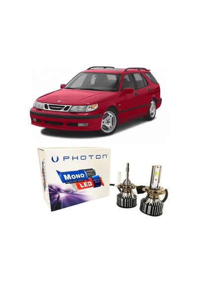 Saab 9-5 Led Xenon Kısa Far Ampulü H7 Mono Yeni Seri Beyaz 2001+