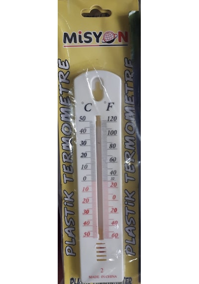 Termometre 4x20 Cm Plastik 10 Adetli Paket