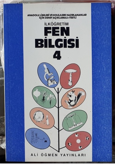 4.Sınıf Fen Bilgisi Ali Öymen 1996 Yılı Basım