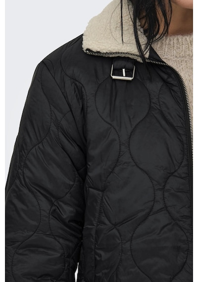 Only Onlvanıa Quılted Avıator Jacket Otw Siyah 15325969 Siyah