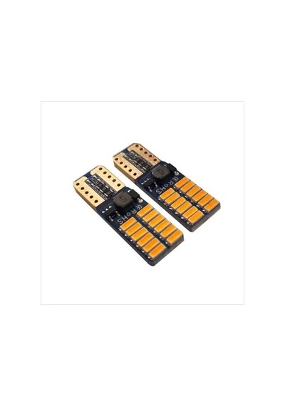 Eraks Dipsiz T10 Park Ledi 24 Smd Led İç Tavan Turuncu Park Plaka Ledi