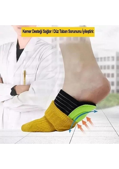 3B Trend Strutz Ayak Boşluğu Destek Pedi Esnek Çift