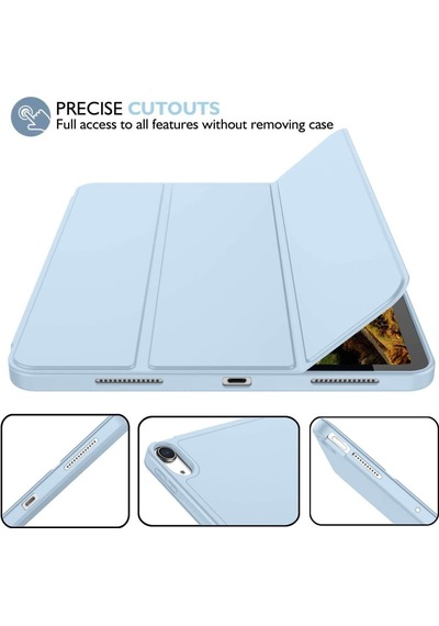 Apple Uyumlu iPad, Pro 11 1. Nesil 2018 Kılıf Kalem Bölmeli Smart Case A1