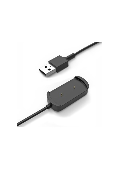 Caseonn Amazfit Gts Manyetik Usb Hızlı Şarj Kablosu Siyah