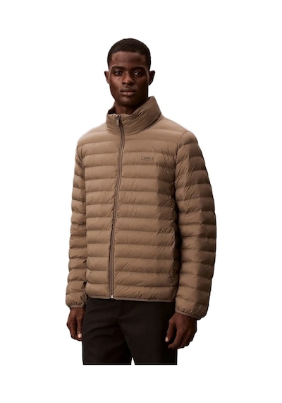 Calvin Klein Lv04lc506g Ls Lt Wt Nylon Channeled Erkek Mont Bej