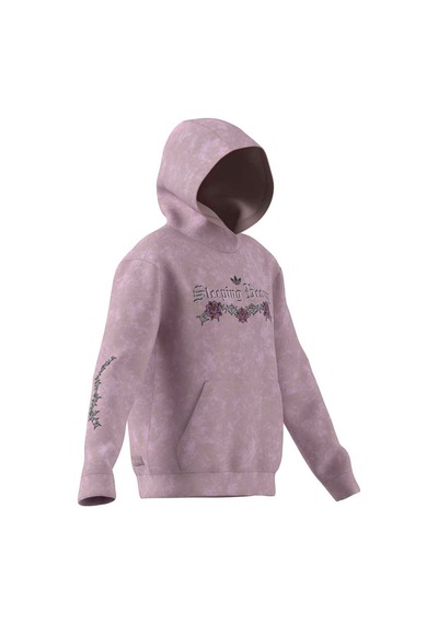 Adidas Çocuk Sweatshirt Adıdas Dısney Vıllaıns Loose Washed Gfx Hoodıe Kr4653 Pembe