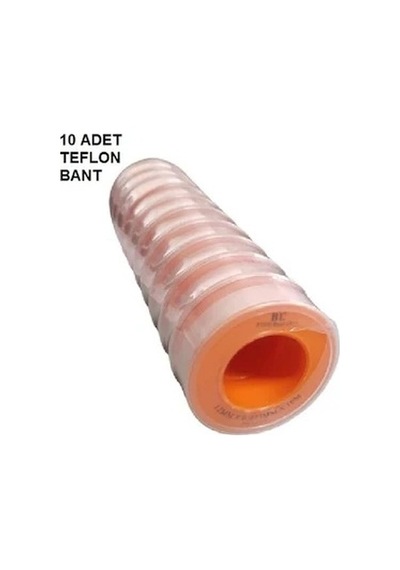 Teflon Bant Beyaz 10 Adet