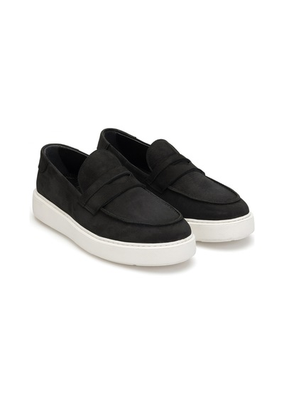 Mocca Erkek Derı Loafer Siyah