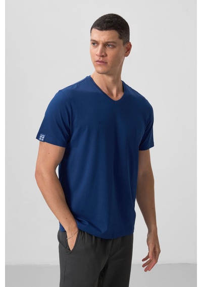 Tommy Life Parlament Basic Kısa Kol Standart Kalıp V Yaka Erkek T-shirt - 87912 Parlament