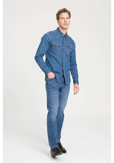 Wrangler Erkek Jean Pantolon Mavi W12s084w83 Slim 24ymc8000274 Mc800110 Mavi Wrangler Erkek Jean Pantolon Mavi W12s084w83 Slim 24ymc8000274 Mc800110 Mavi