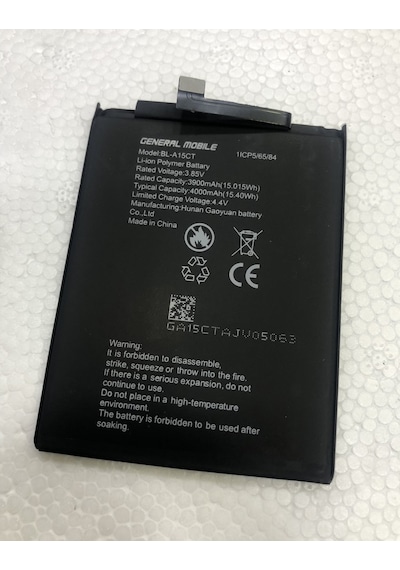 General Mobile GM 20  Batarya 4000 mAh