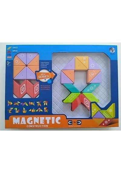 Akıllıelma-kızılkaya Manyetik 26pcs Zeka Küpü Kzl-hd375a