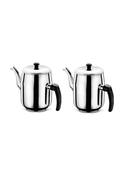 430 Kalite Çay Kazanı Kahveci Demliği No3(2,30 Litre) -2 Adet