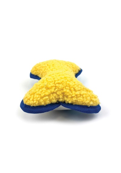 Happy Pet Minions Canvas Bone Lisanslı Dayanıklı Peluş Kemik Şekilli Köpek Oyuncağı