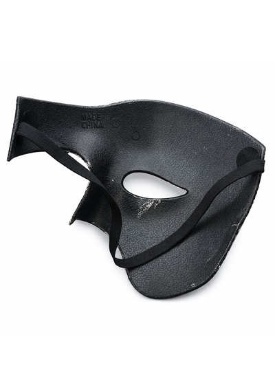 Lunaev Antik Eskitme Gümüş Erkek Yarım Maske - Phantom &amp Amp Amp Balo Maskesi "