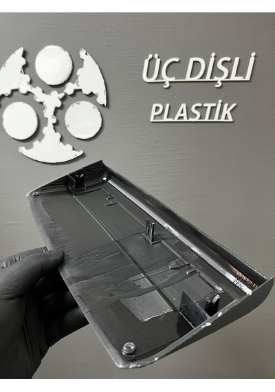 Peugeout 407 3.stop Kapağı Antrasit Gri 3d Baskı 1 Adet