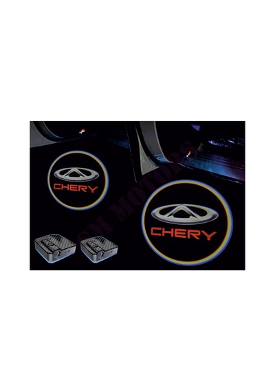 Chery Kapı Altı Led Aydınlatma Araç Logolu