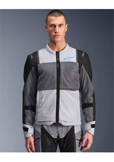 Alpinestars St-2 Air Korumalı Motosiklet Montu Gri Siyah