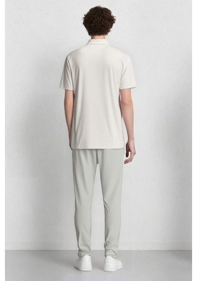 DeFactoFit Slim Fit Dar Kesim Standart Paça Esnek Multifonksiyonel Dokuma Sporcu Pantolon E3333AX25SPGR493