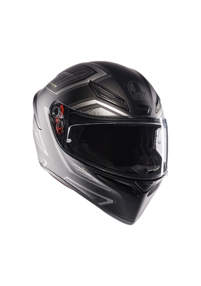 Agv K1 S E2206 Sling Motosiklet Kaskı Siyah - Gri