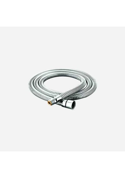 Lüx Spralli Evye Berber Batarya Hortumu 1/2-m15 150 Cm Gümüş