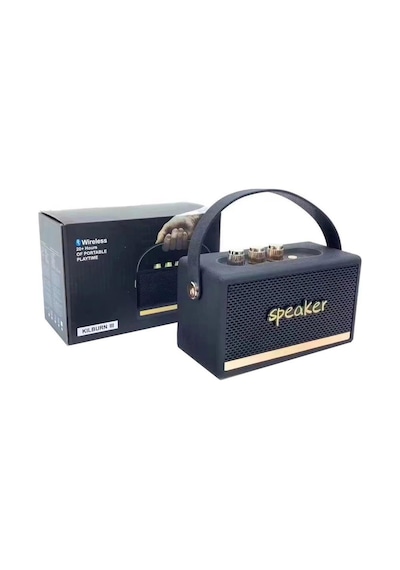 Rose Sp-431 Taşınabilir Şarjlı Bluetooth Hoparlör - Siyah