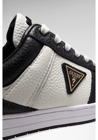 Guess Uddent Deri Erkek Sneaker Ayakkabı Fmtuddele12 Çok Renkli