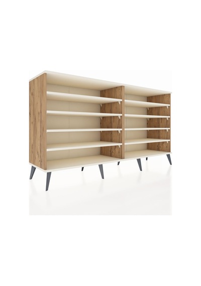 Hyperion Konsol 8 Raflı 176x44x99 Çam-aytaşı Çam-aytaşı Hyperion Konsol 8 Raflı 176x44x99 Çam-aytaşı Çam-aytaşı