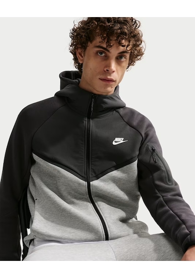 Nike Gri Tech Fleece Windrunner Erkek Ceket-sportxstore