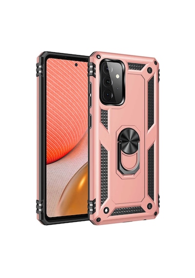 Zore Galaxy Uyumlu A52 Kılıf Vega Kapak - Rose Gold Rose Gold