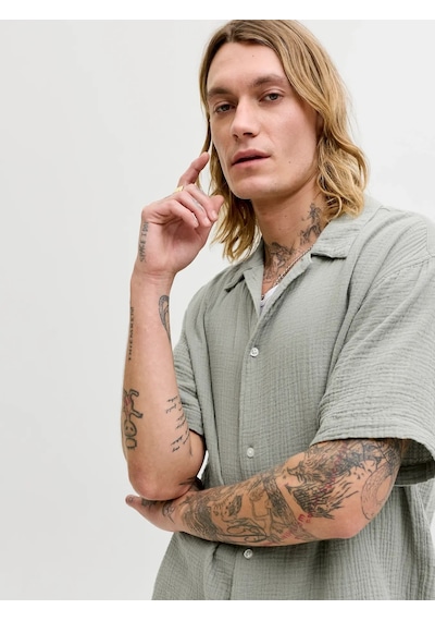 Jack&jones Jornantucket Double Cloth Erkek Gömlek 12291812 Yeşil Jack&jones Jornantucket Double Cloth Erkek Gömlek 12291812 Yeşil