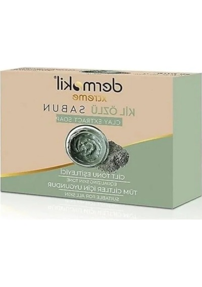 Doğal Kil Özlü Katı Sabun - 100 Gr Acı Badem