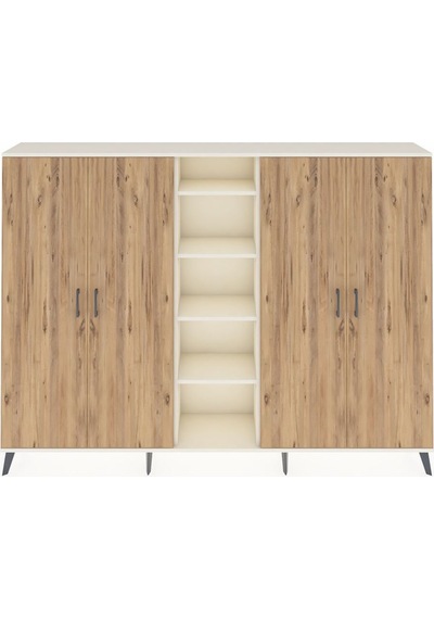 Arges Dolap 12 Raflı 4 Kapaklı 220x30x163 Aytaşı-çam/aytaşı Atlas Çam/aytası - Aytası Arges Dolap 12 Raflı 4 Kapaklı 220x30x163 Aytaşı-çam/aytaşı Atlas Çam/aytası - Aytası