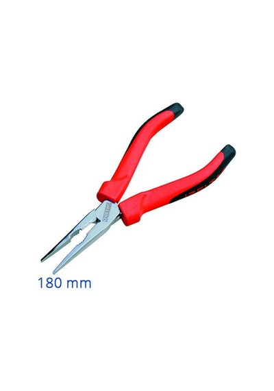 İzeltaş Uzun Kargaburun Düz Uçlu Ergonomik 180 MM