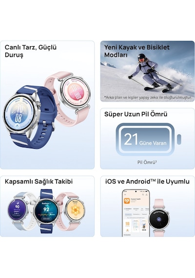 Huaweı Watch GT 7 41 MM Akıllı Saat (Distribütör Garantili)
