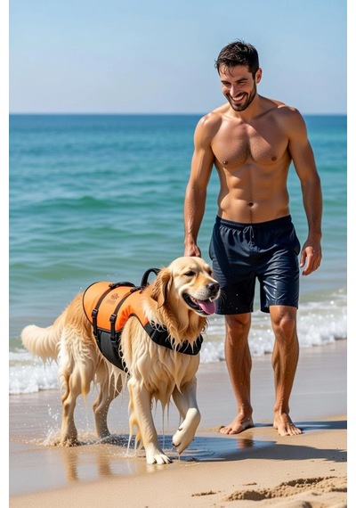 Köpek Can Yeleği Pawsaver Kolay Kaldırma Tutamaklı