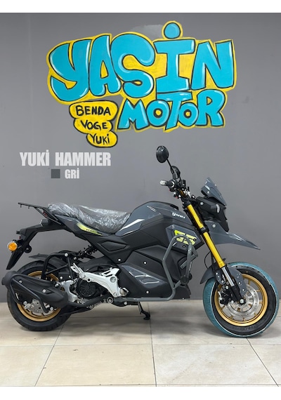 Yuki Hammer 50 Cc Koruma Demiri Güçlü Koruma Gri 1