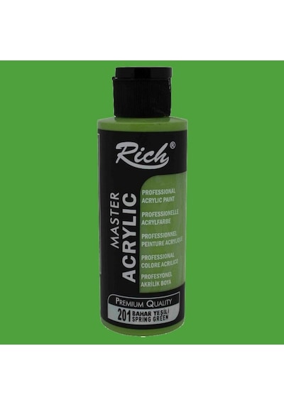 Rich Master Akrilik Boya 120Ml 201 Bahar Yeşili