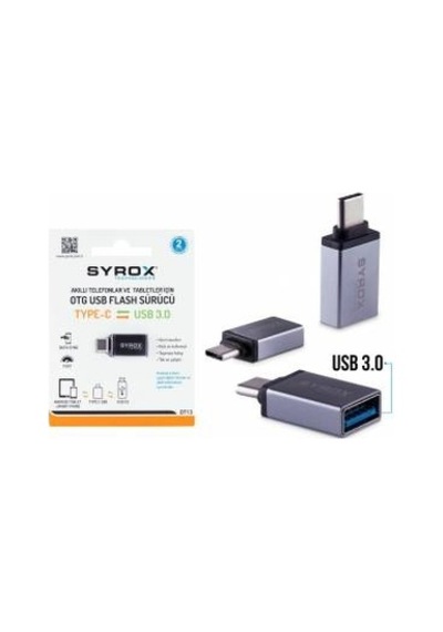 Syrox Dt13 Type C - Usb 3.0 Dönüştürücü - Kalite