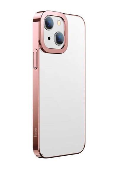 Baseus Glitter Apple Uyumlu iPhone 13 6.1Inç Kilif Renkli Kenar Seffaf Siliko 268238476 - Renk / Siyah