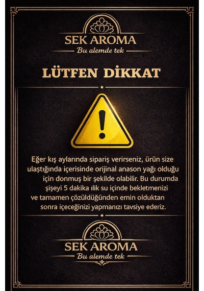 Kristalize Özel Saf Anason Yağı 50 Ml
