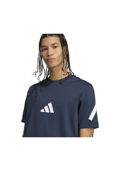 Adidas Z.n.e. Erkek Lacivert Yuvarlak Yaka Tişört Lacivert