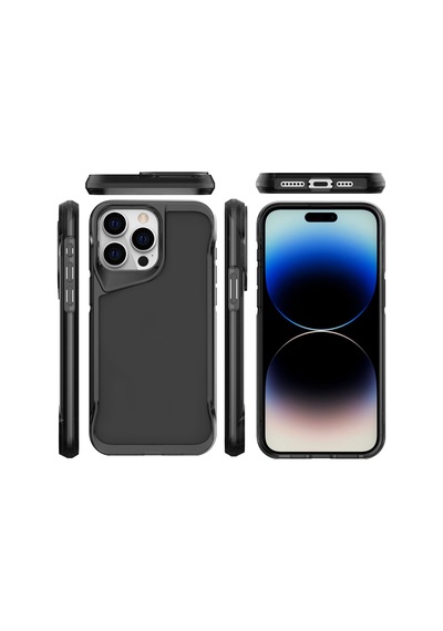 Zore İphone 15 Pro Uyumlu Ogaa T-max Kılıf-renksiz
