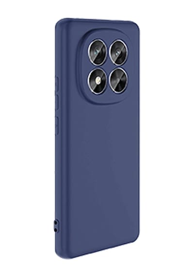 Newface - 760 - Xiaomi Redmi Note 14 Pro 5g Kılıf Nano İçi Kadife Silikon - Csmo-tex - - Lacivert