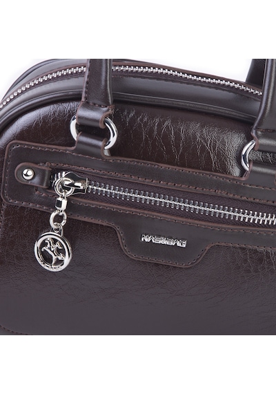 Nas Bag Kadın Mini El Ve Çapraz Çanta Kahve Victoria