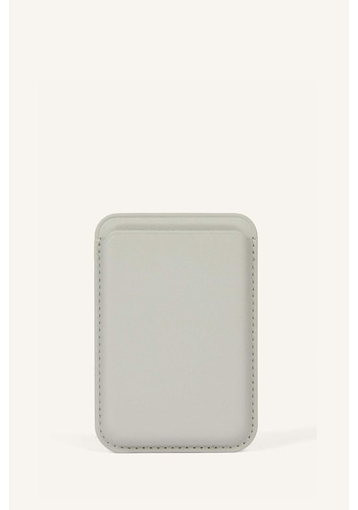 Defacto Magsafe Unisex Suni Deri Gri Kartlık I6568axnsgr2 Gri-gr2